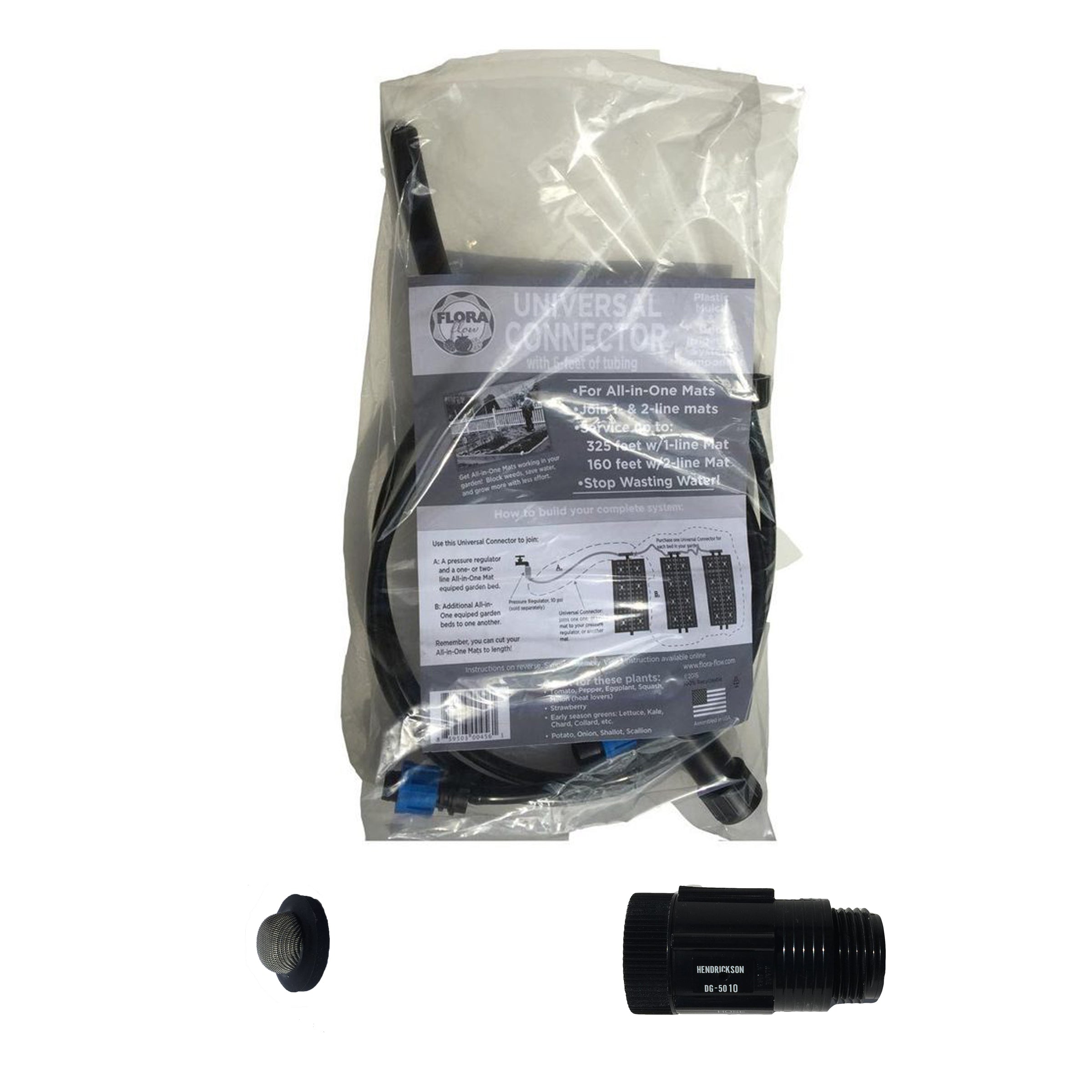 Mainline Water Supply Kits for 1, 2, 4, 10 and 20 Drip Lines