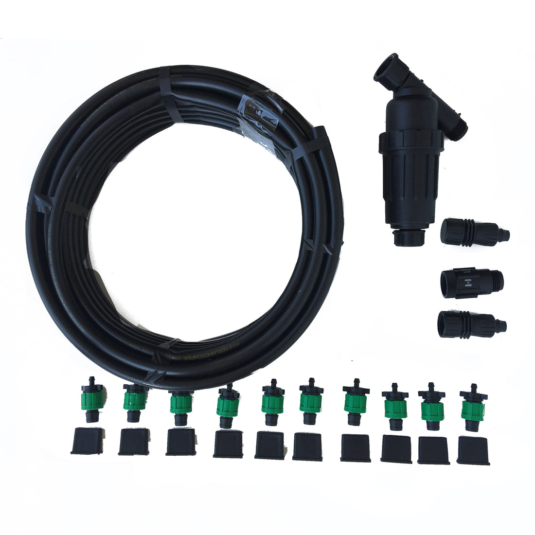 Mainline Water Supply Kits for 1, 2, 4, 10 and 20 Drip Lines