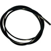 Connectors And Accessories - Black Polyethylene Tubing, 0.25"ID X 0.375"OD