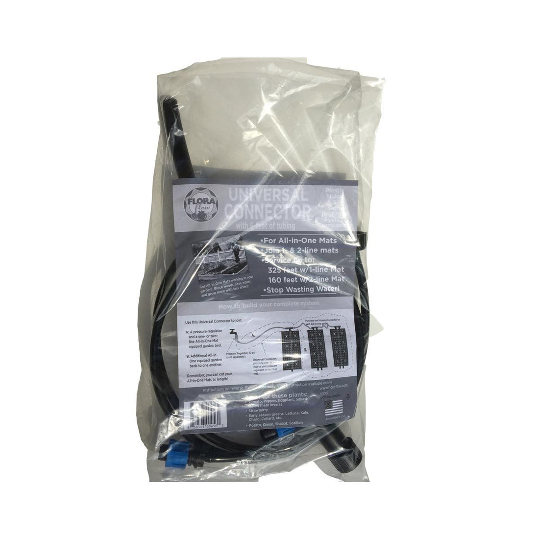 Connectors And Accessories - Universal Connector For Simple One- And Two-line Drip Irrigation Water Supply